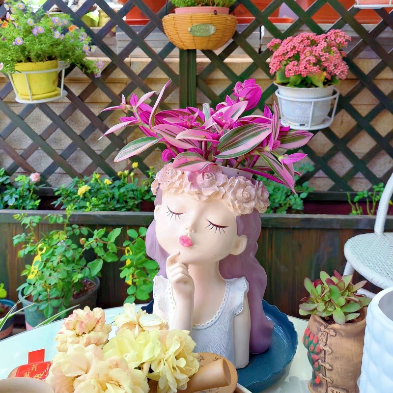 Contemplative Flower Fairy Vas - Desk Setup Plant review and price
