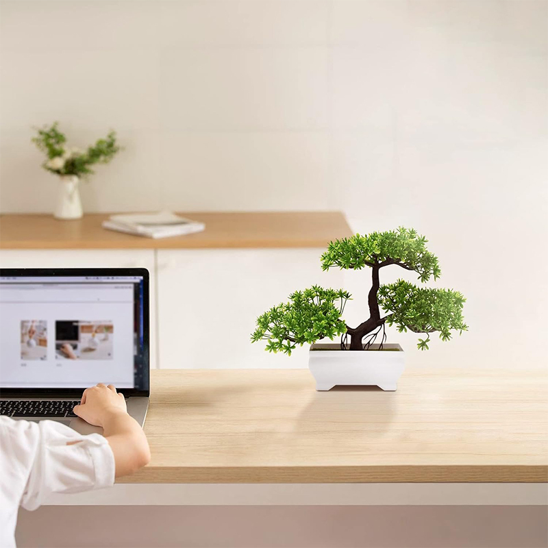 Artificial Bonsai Plastic Bion - Desk Setup Plant review and price