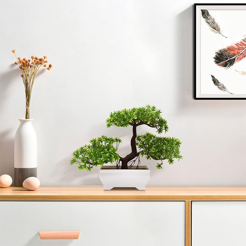 Artificial Bonsai Plastic Bion - Desk Setup Plant review and price