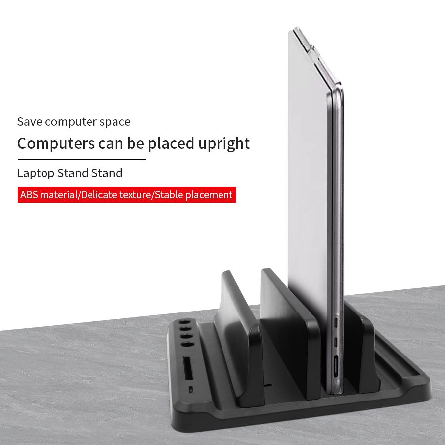 Vertical Laptop Stand Plastic  - Desk Setup Macbook review and price