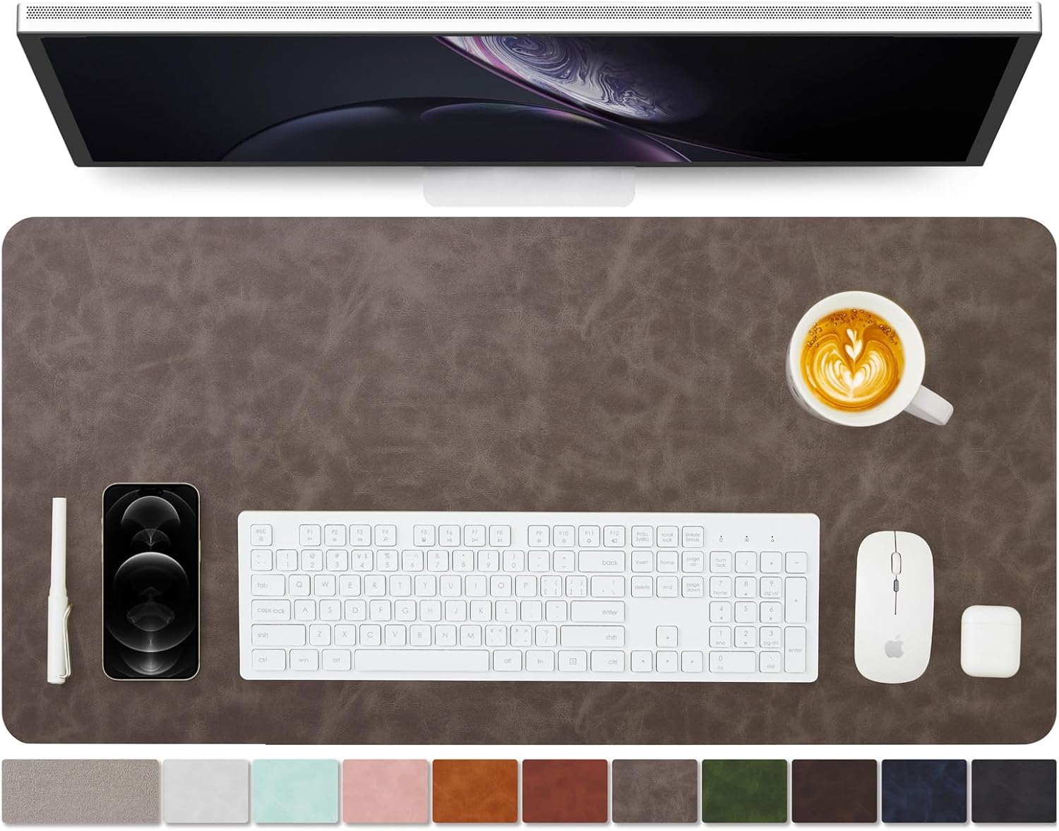 YSAGI Leather Desk Mat - Non-S - Desk Pad Leather Large review and price