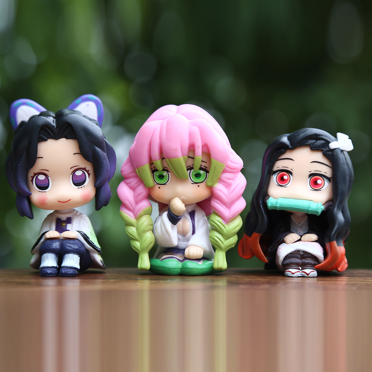 Cute Demon Slayer Chibi PVC Fi - Desk Setup Kawaii review and price