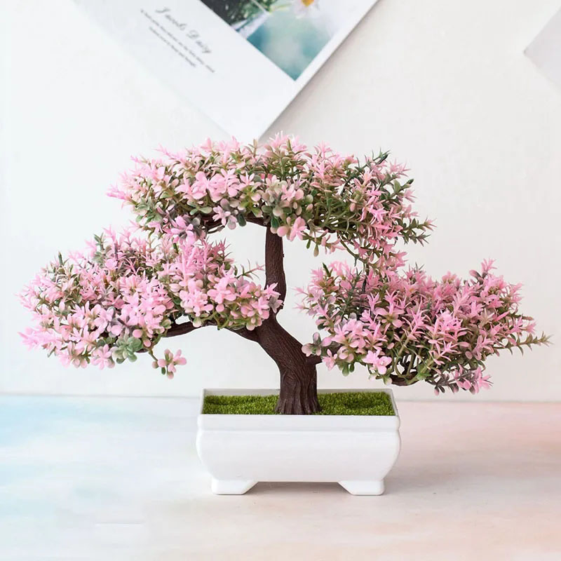 Artificial Plants Bonsai Fake  - Desk Setup Plant review and price