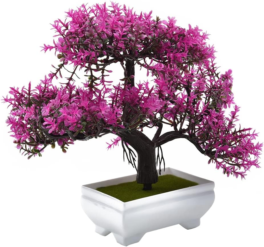Artificial Plants Bonsai Fake  - Desk Setup Plant review and price