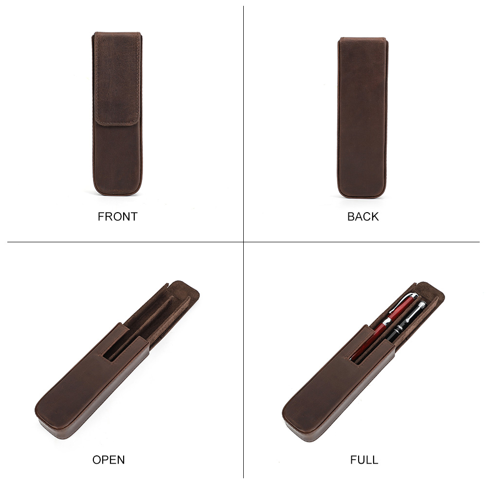 CONTACT'S FAMILY Leather 2 Slo - Pen Cup Magnetic review and price