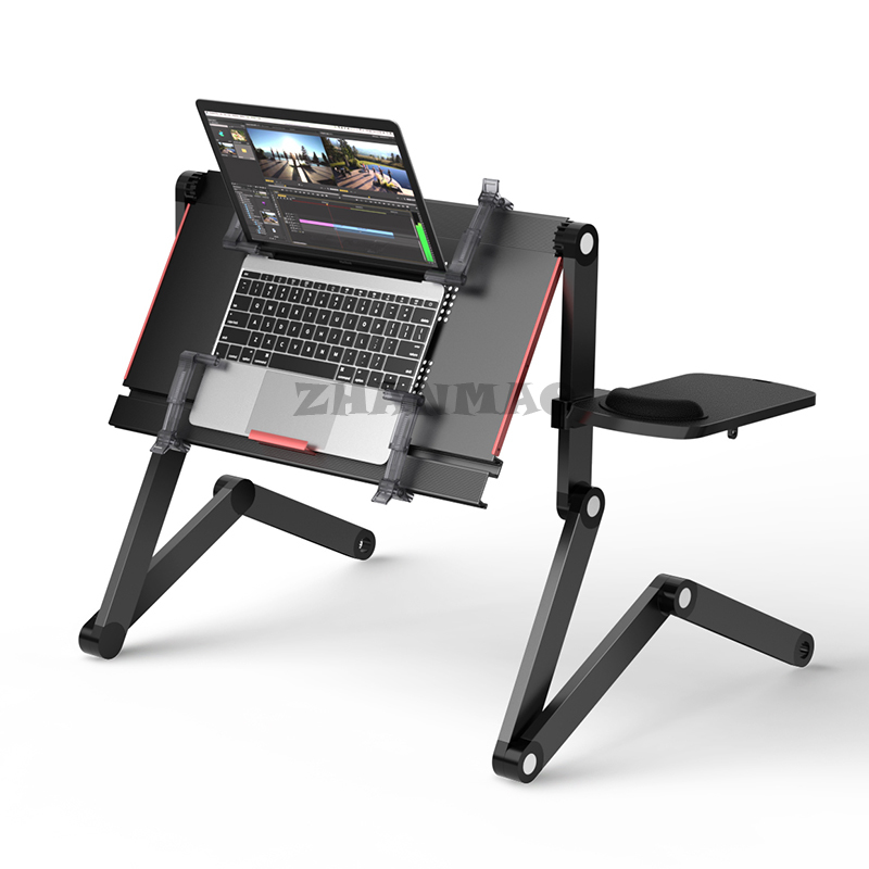 Lying Flat on The Bed, Laptop  - Desk Setup Pc review and price