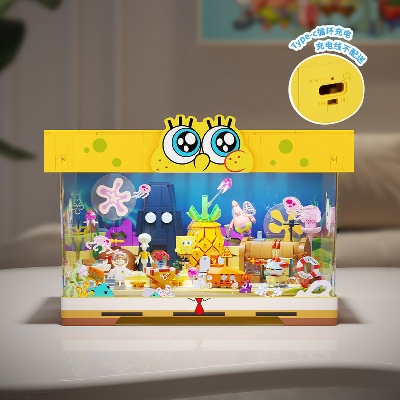 Areax Spongebob Bikini Bottom  - Desk Setup Kawaii review and price