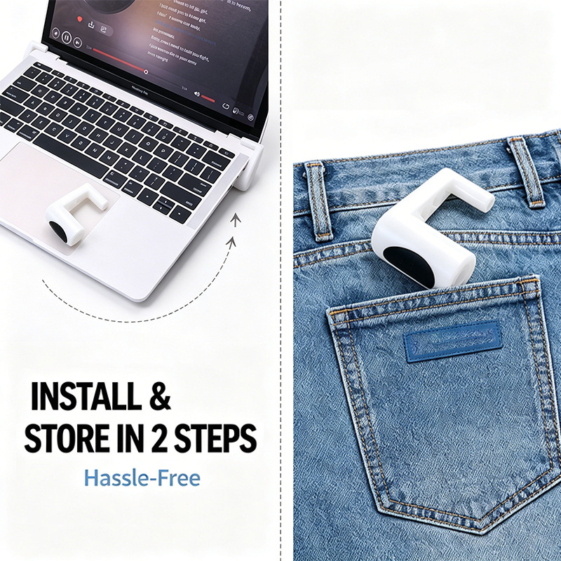 Portable Laptop Stand Foldable - Desk Setup Macbook review and price