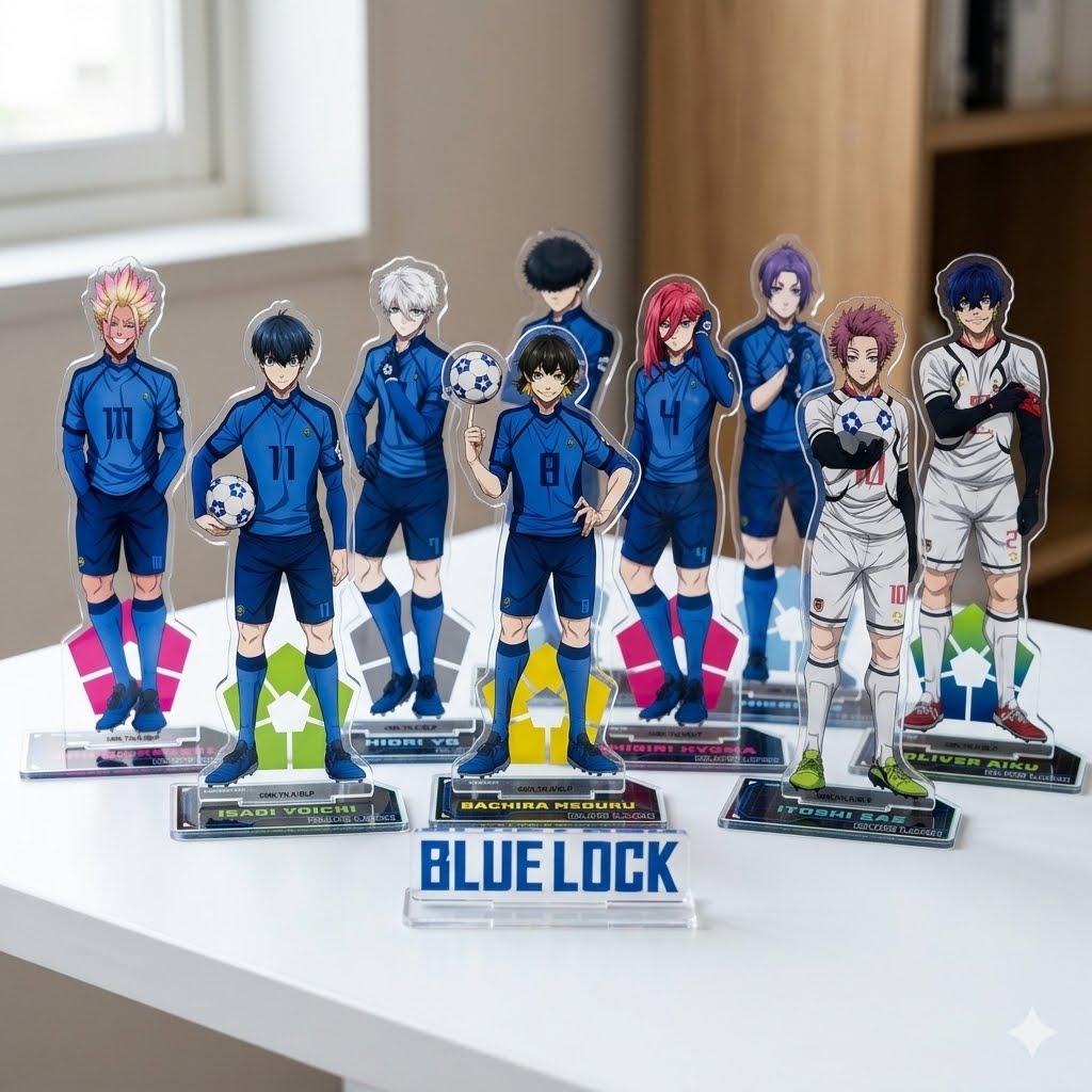 Blue Lock Mikage Reo Manga Cha - Desk Setup Blue review and price