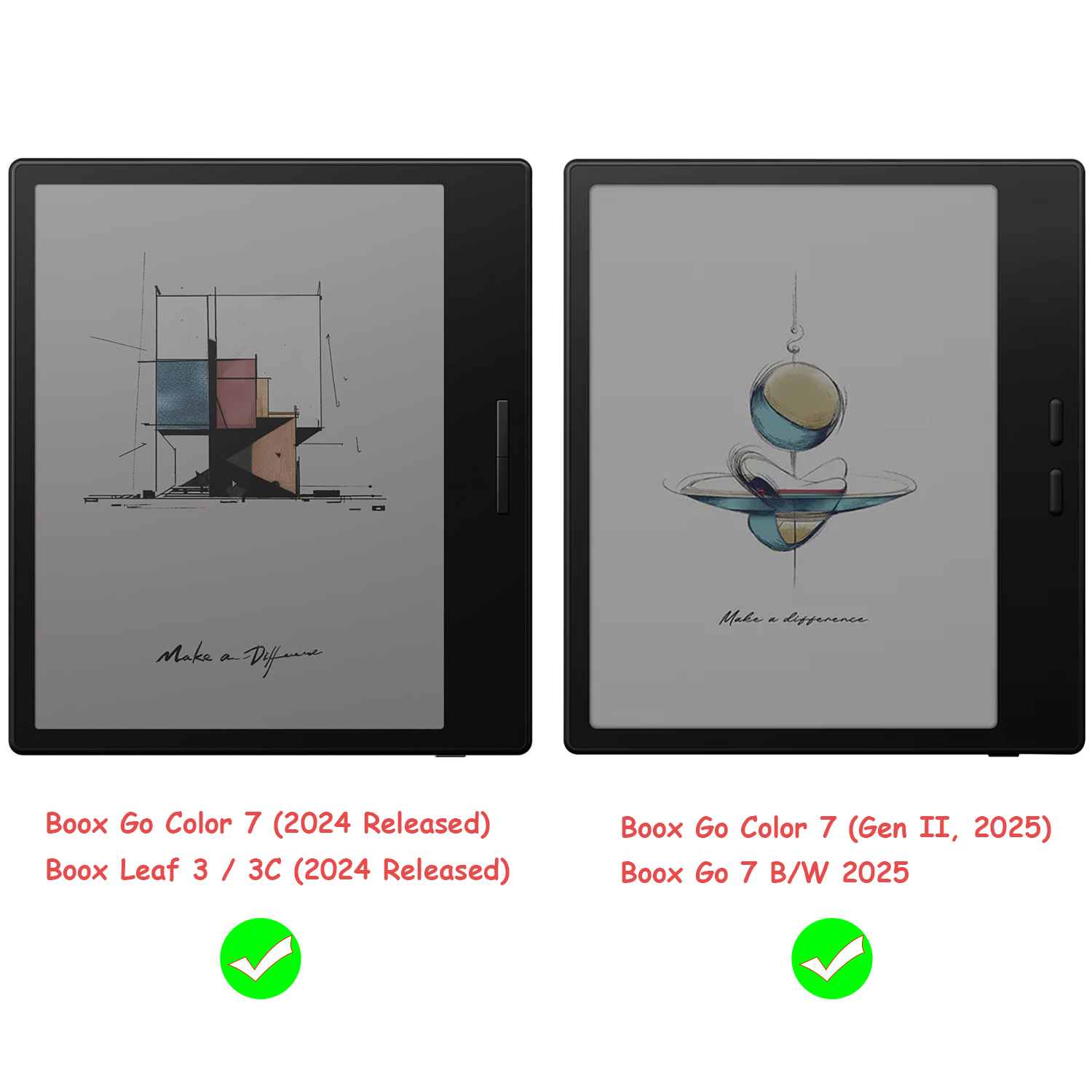Magnetic Case for Boox Go Colo - Pen Cup Magnetic review and price