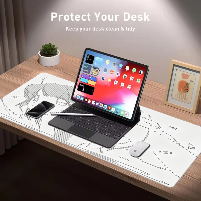 1Pcs Leather Mouse Pad Anime A - Desk Setup Kawaii review and price
