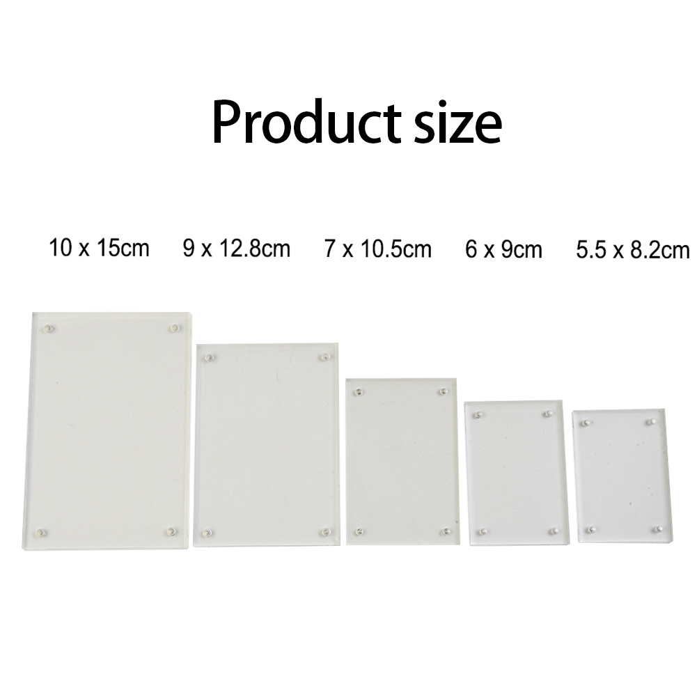 Clear Acrylic Picture Photo Fr - Desk Setup Poster review and price